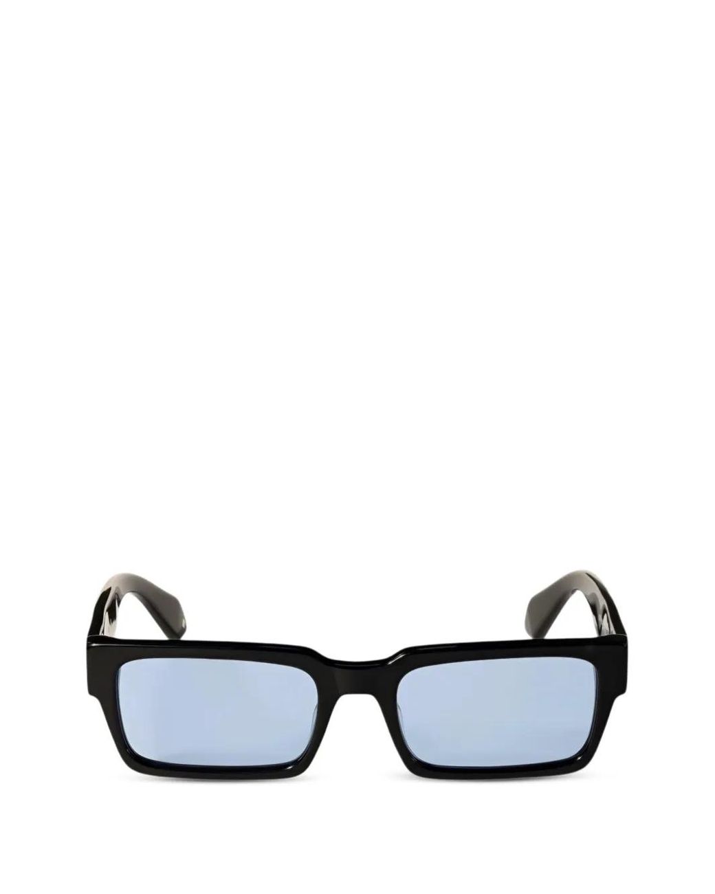 Off-White c/o Virgil Abloh Black Huntington Rectangle-Frame Sunglasses