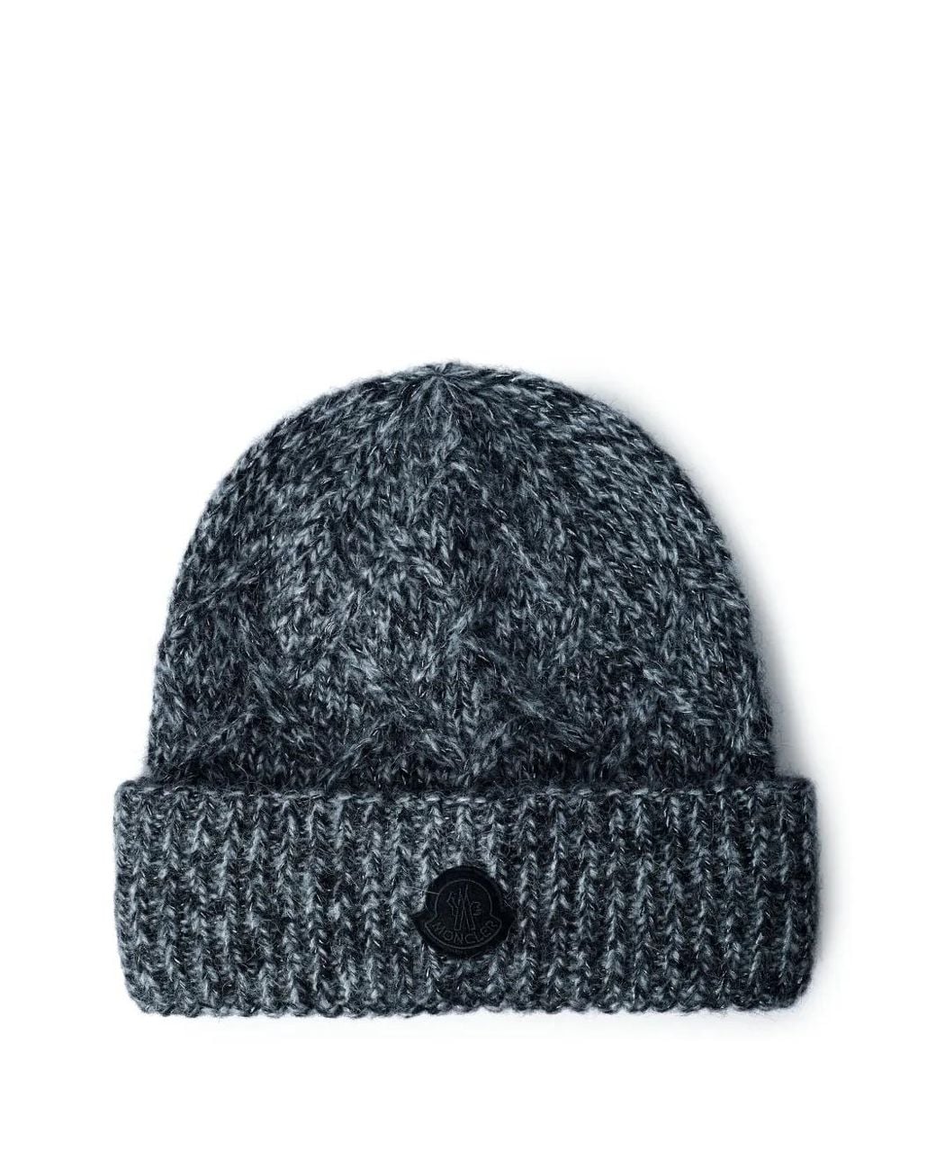 Berretto Con Logo di Moncler in Blue
