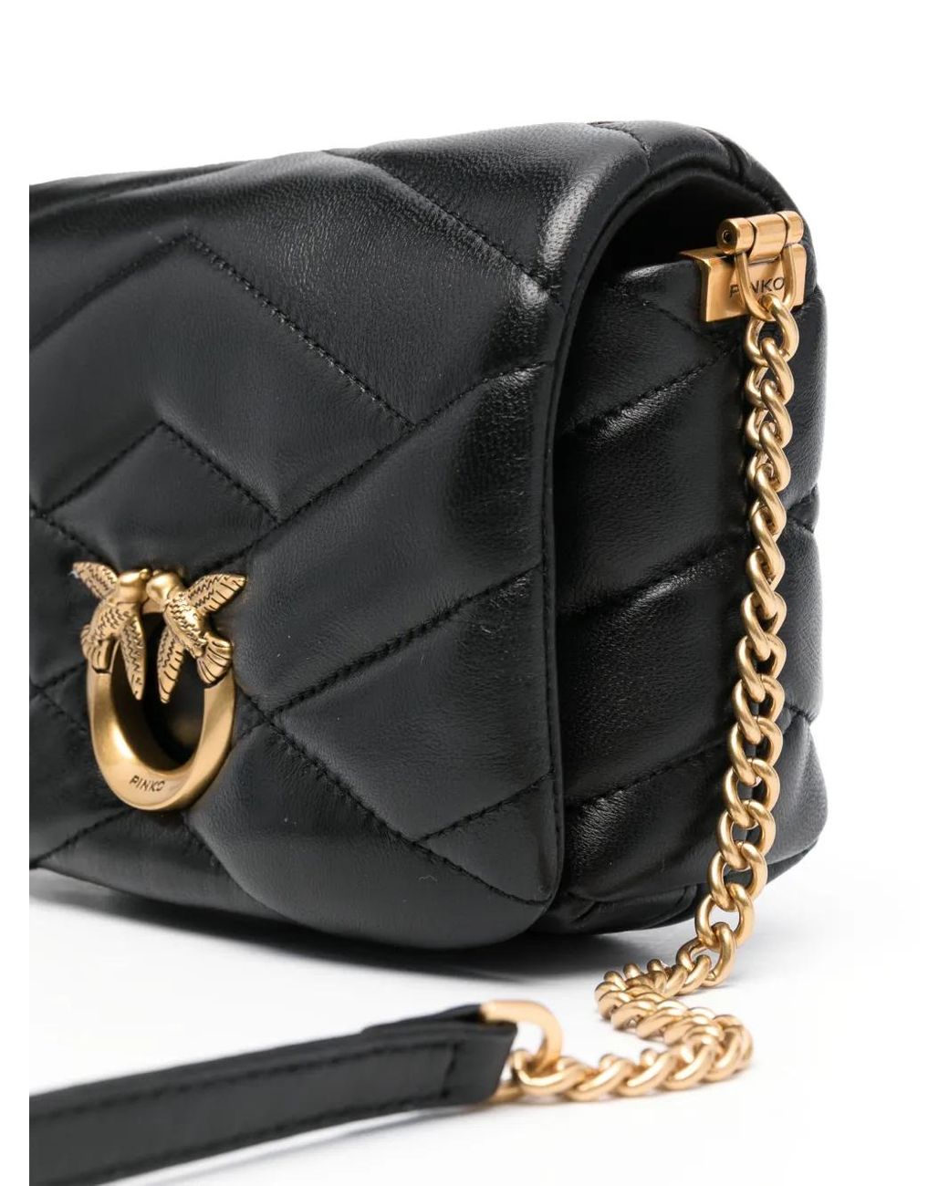 Pinko Black Baby Love Click Cross Body Bag