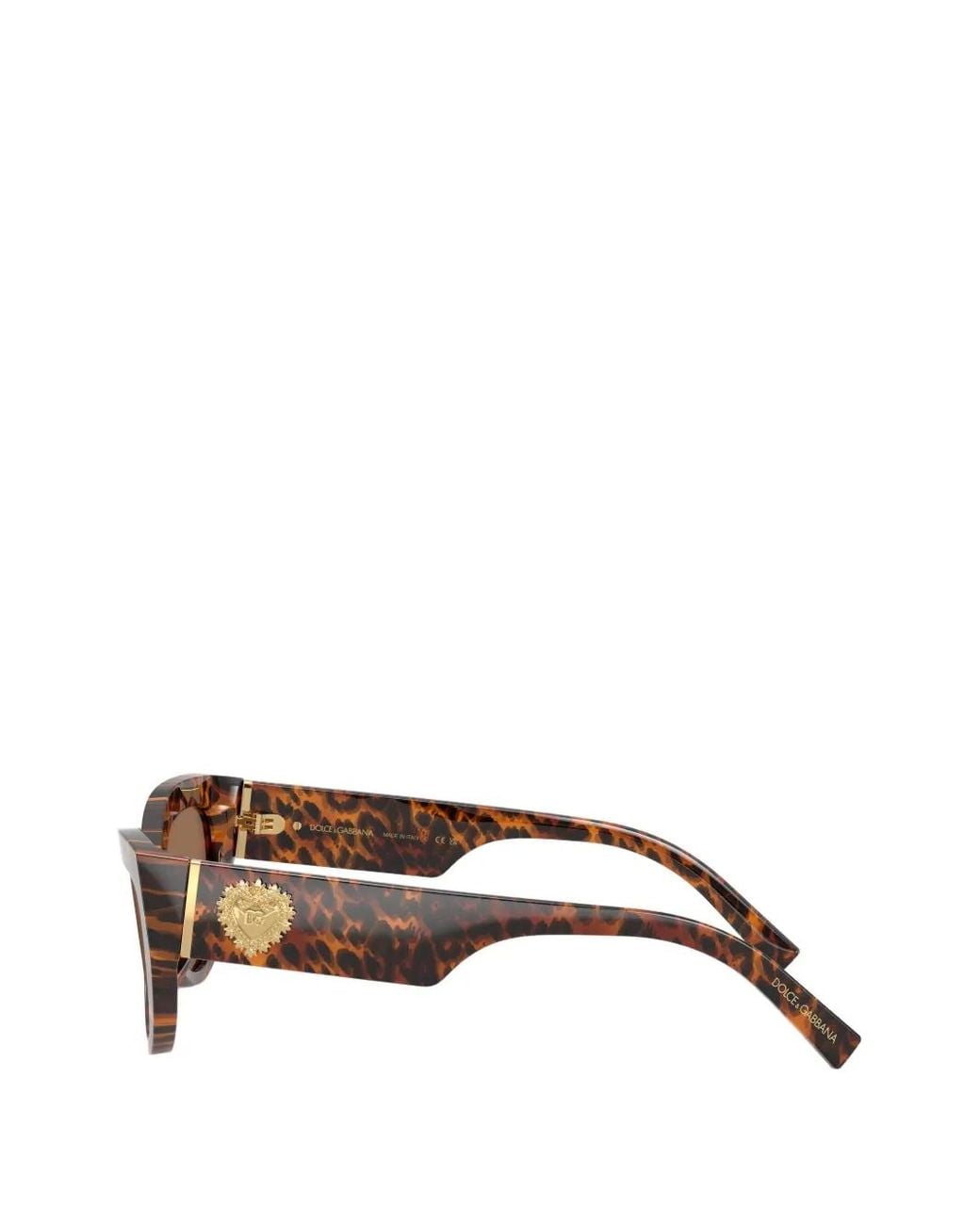 Dolce & Gabbana Brown Devotion Sunglasses