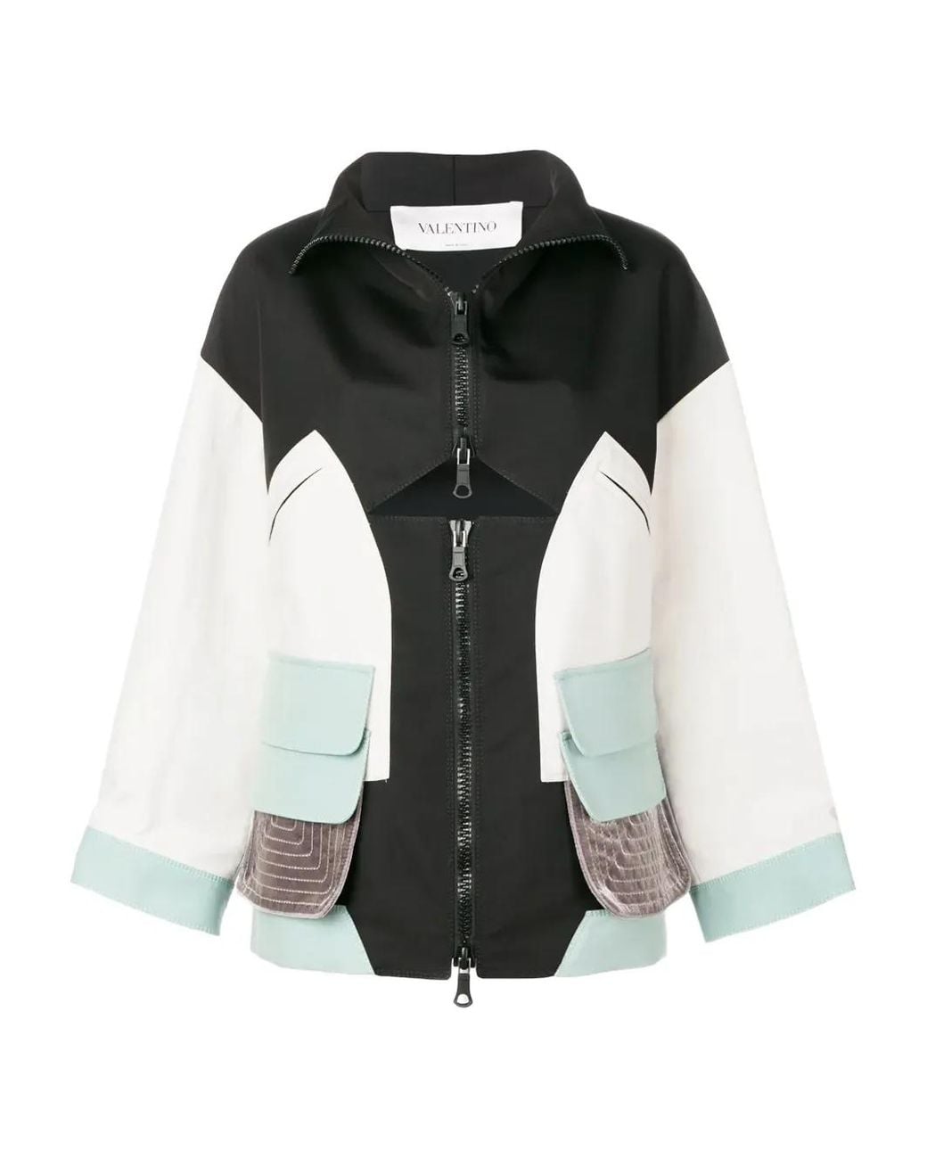 Valentino Garavani Black Panelled Jacket