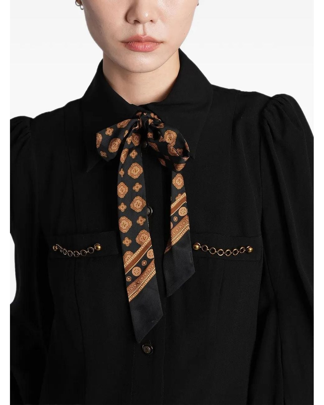 Zimmermann Black Utility Bluse