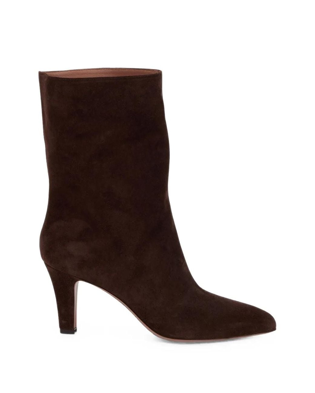 Paris Texas Brown Suede Ankle Boots
