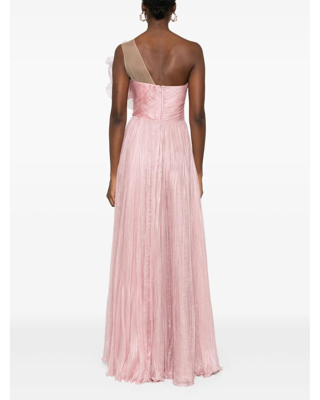 IRIS SERBAN Pink Ruby Maxikleid