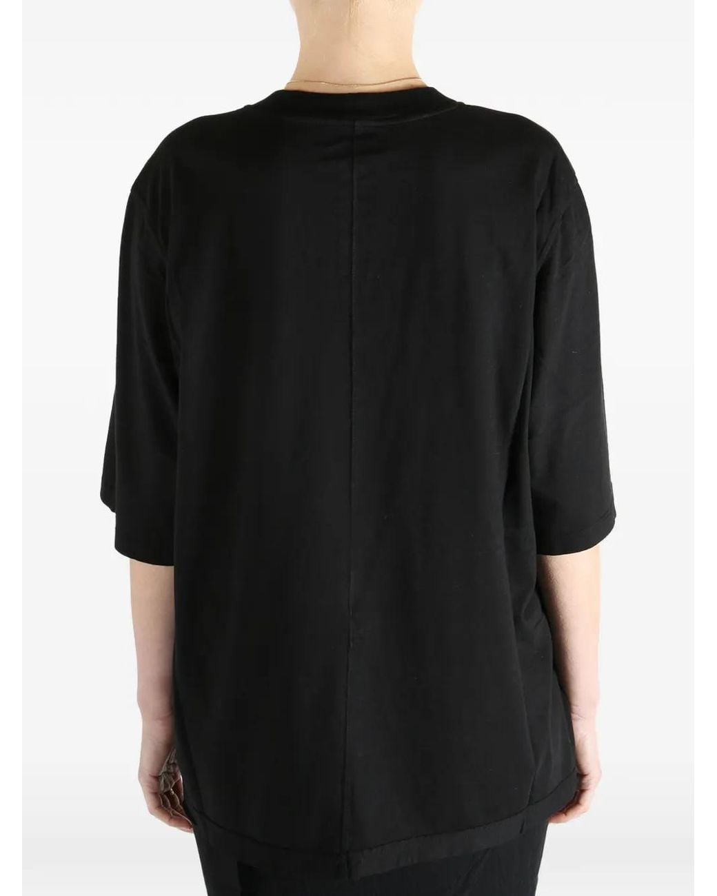 Rick Owens Black Walrus T-Shirt