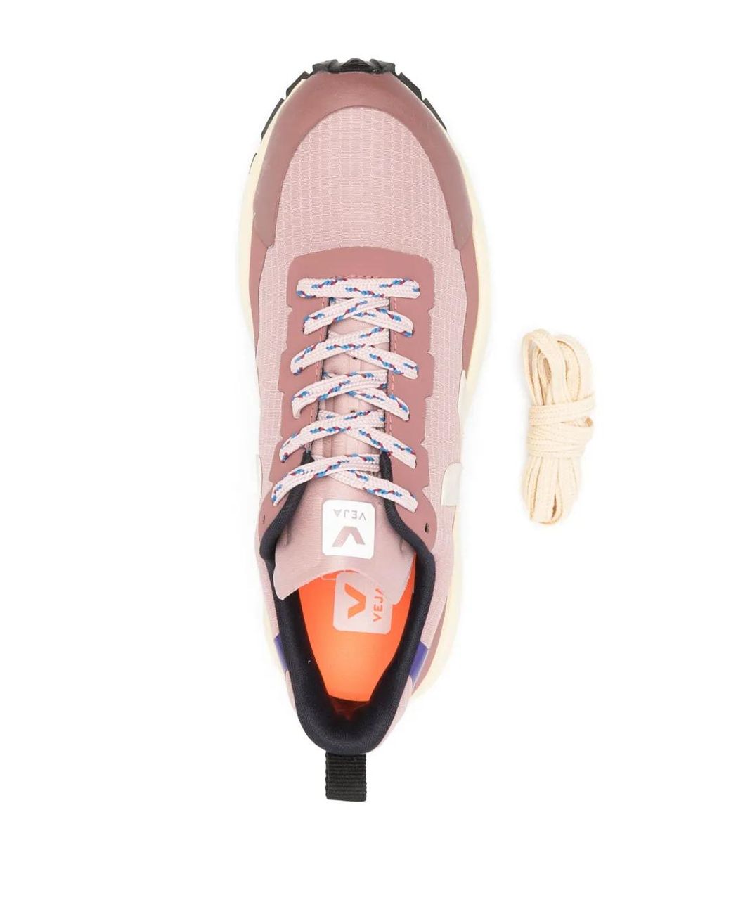 Veja Pink Venturi Panelled Sneakers