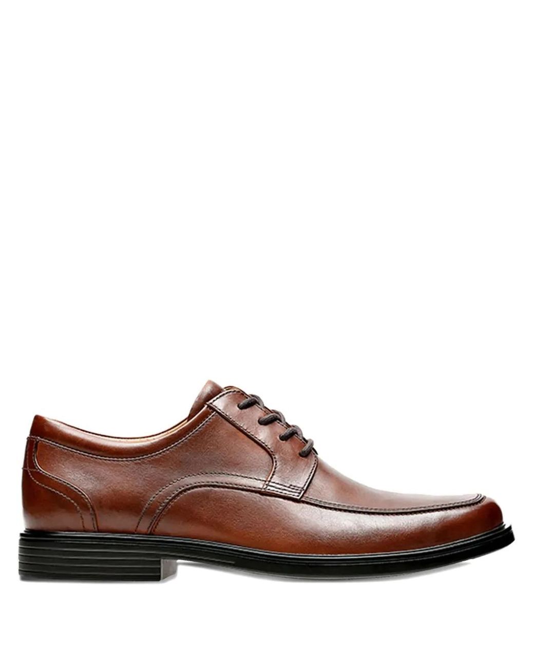 Clarks Brown Aldric Park Lace-Up Derby Shoes for men