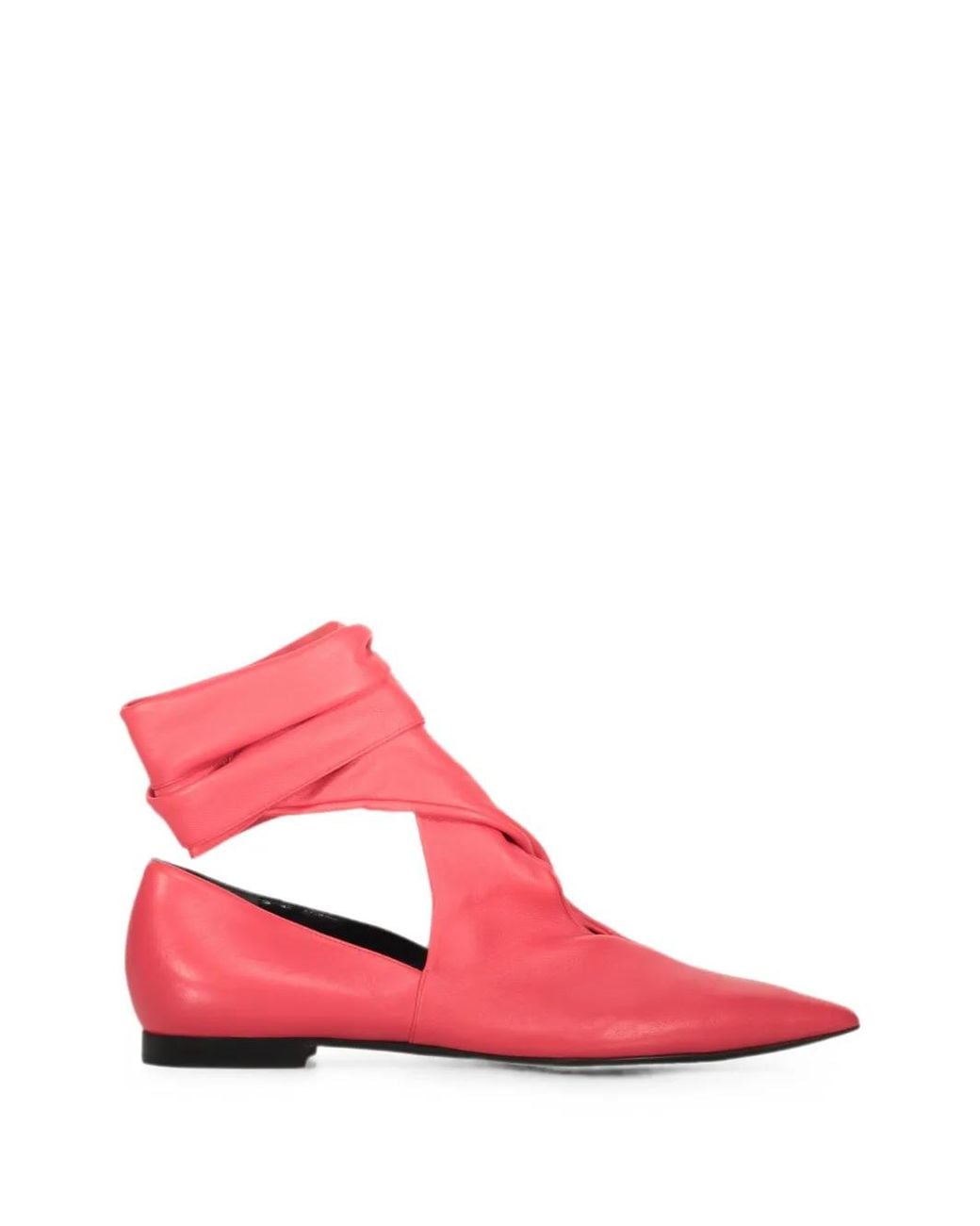 Cedric Charlier Pink Pointed-Toe Pumps