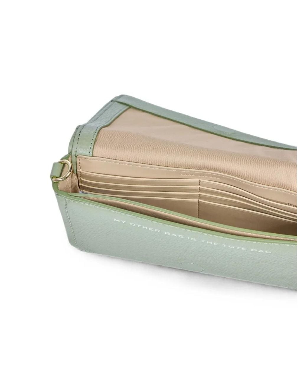 Marc Jacobs Green The Mini Bag Leather Shoulder Bag