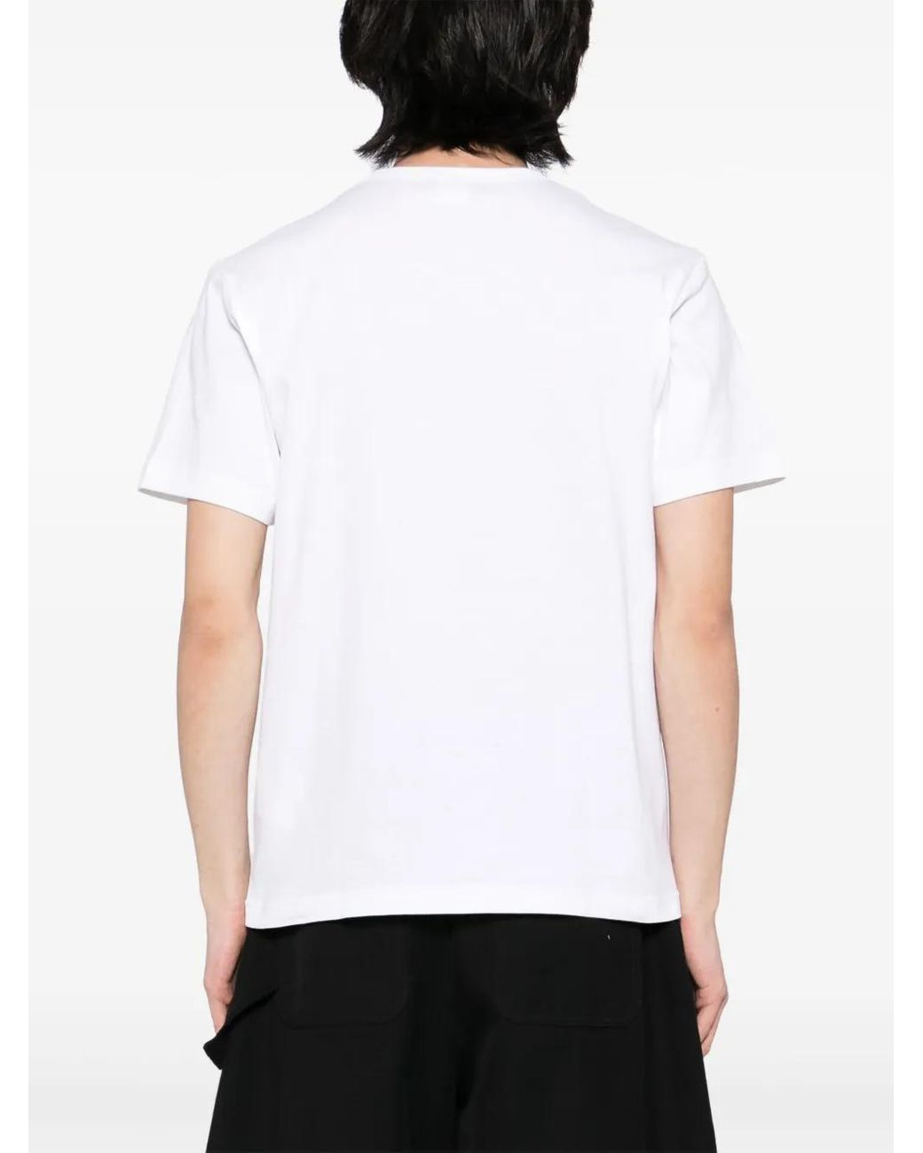 COMME DES GARÇON BLACK White X Nike Cotton T-Shirt