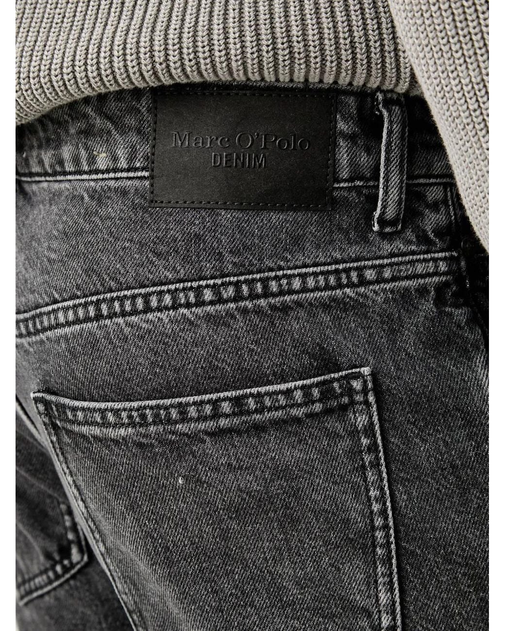 Marc O' Polo Black Jean À Effet Délavé for men
