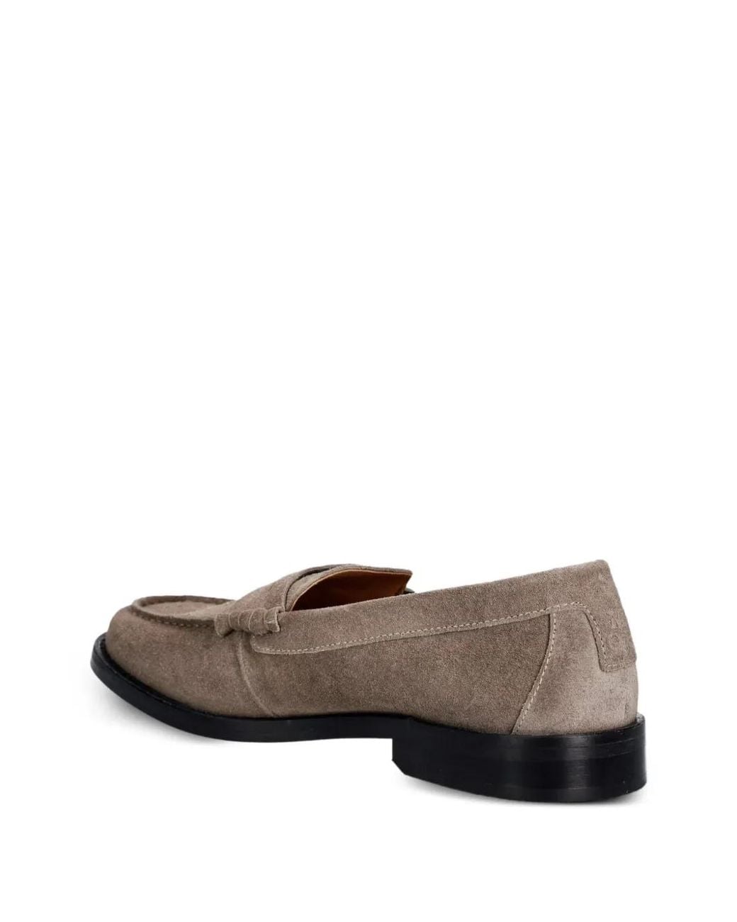 Marc O' Polo Gray Mocassins En Daim À Entaille Penny for men