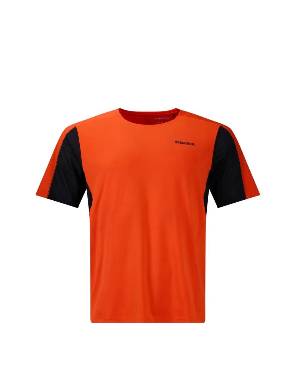 Rossignol Orange Colourblock Hiking T-Shirt for men