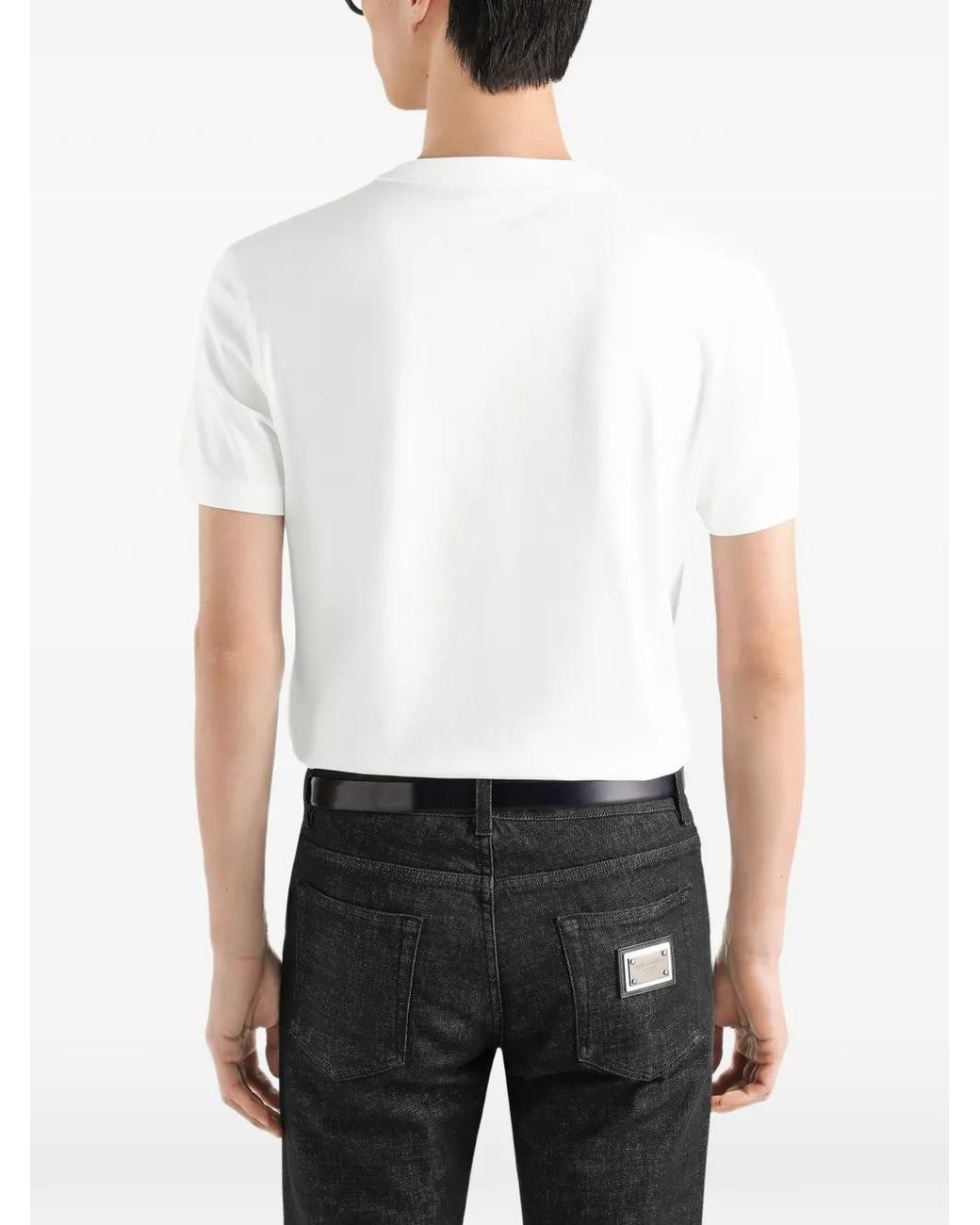 Dolce & Gabbana White T-Shirt for men