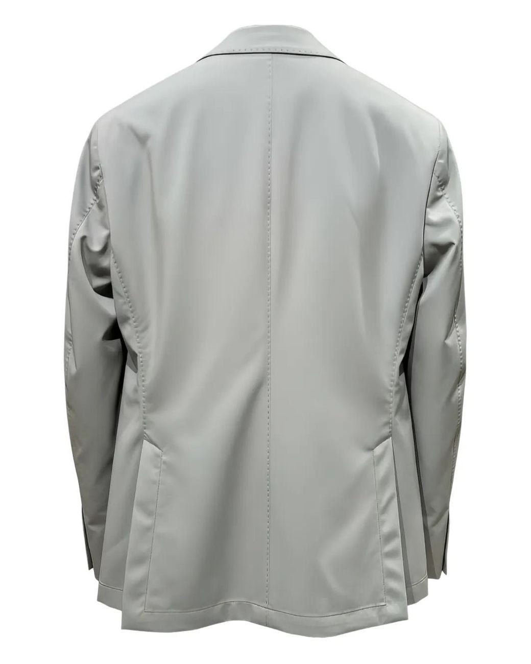 L.b.m. 1911 Gray Single-Breasted Blazer for men