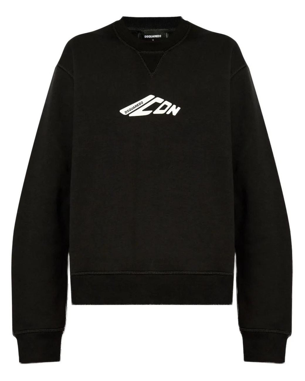 DSquared² Black Icon-Print Sweatshirt