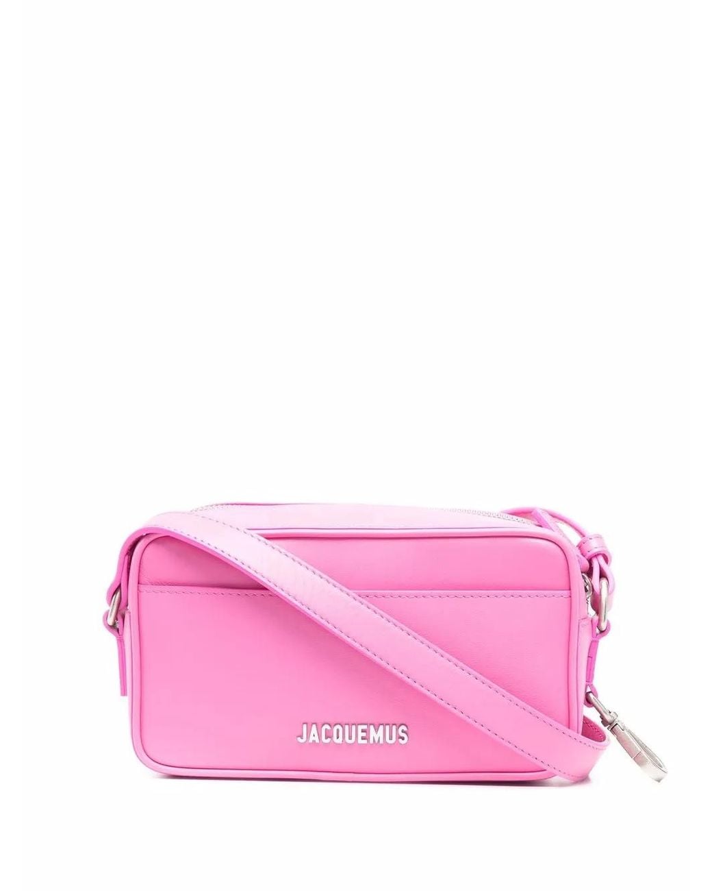 Jacquemus Pink Le Baneto Leather Crossbody Bag