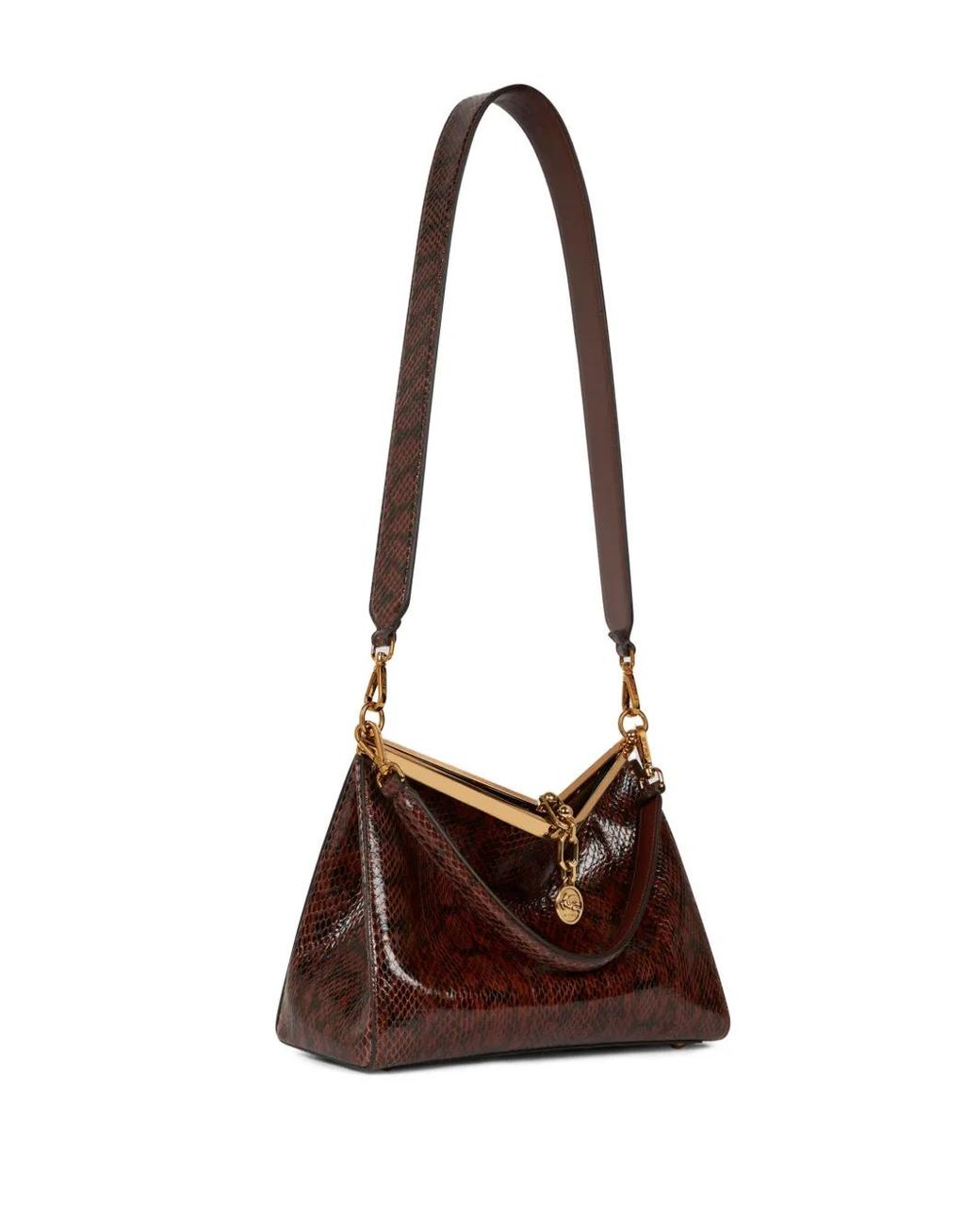 Etro White Medium Vela Bag