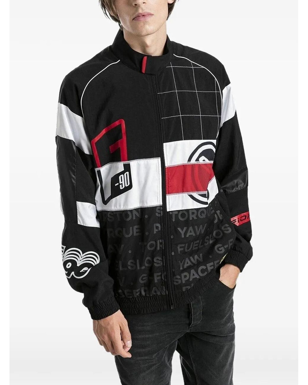 PUMA Gray X Scuderia Ferrari Woven Jacket for men