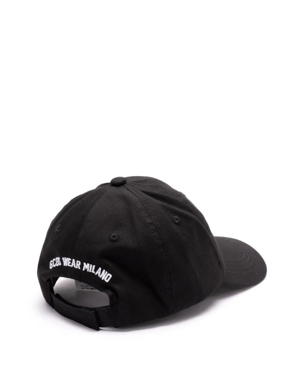 Gcds Black Logo-Embroidered Baseball Cap