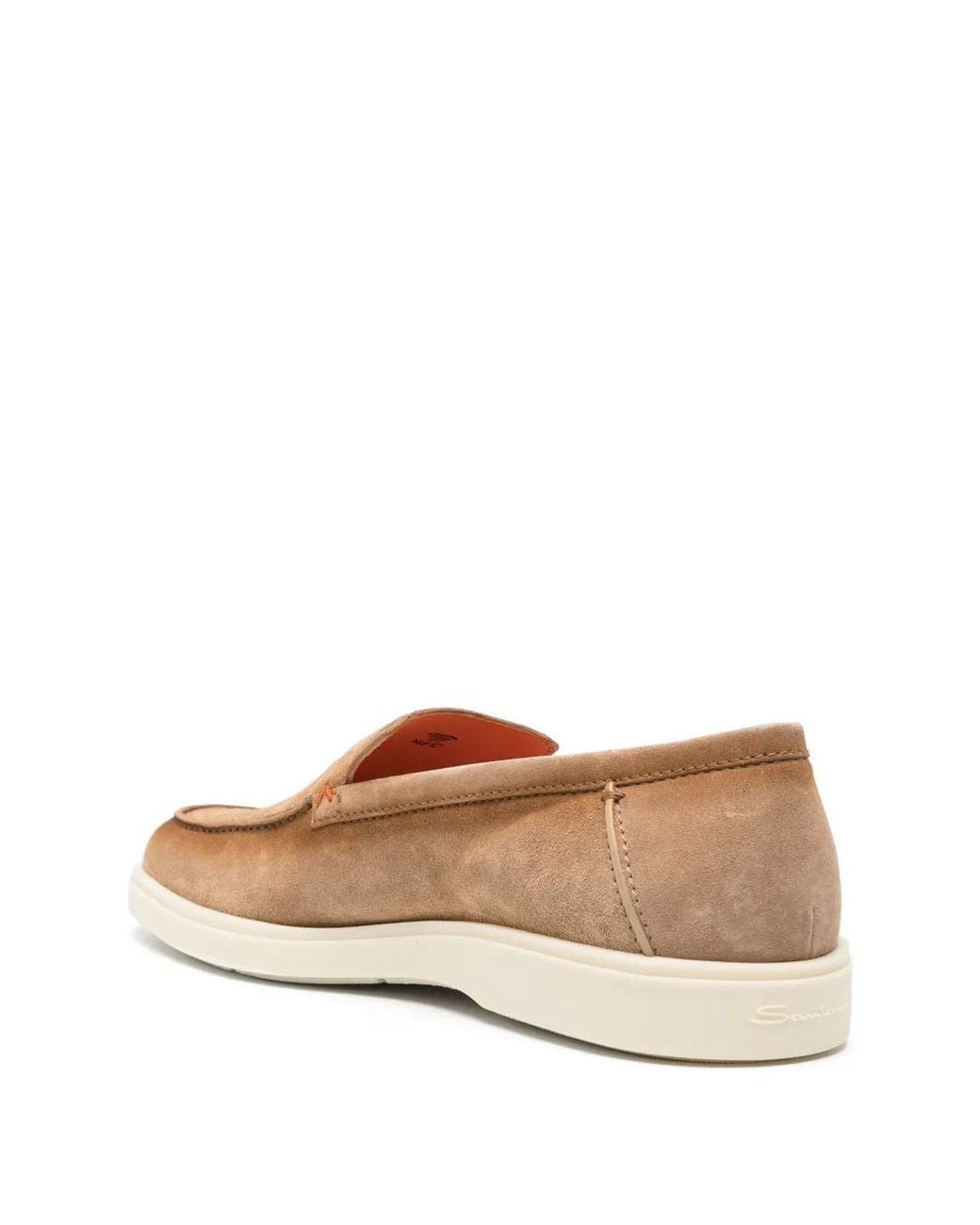 Santoni Natural Botanist Moccasin for men