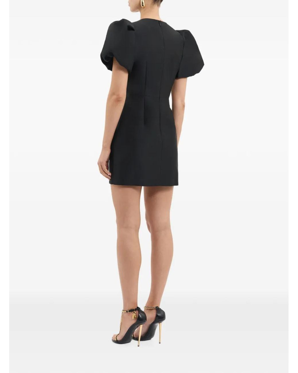 Rebecca Vallance Black Venus Mini Dress