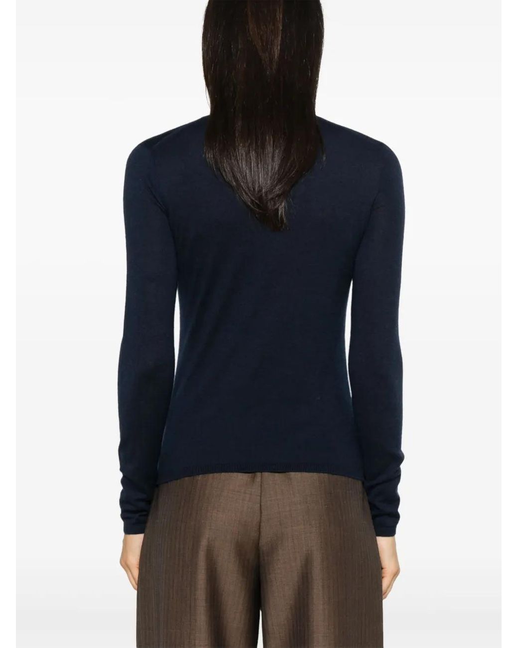 Max Mara Blue Afelio Sweater