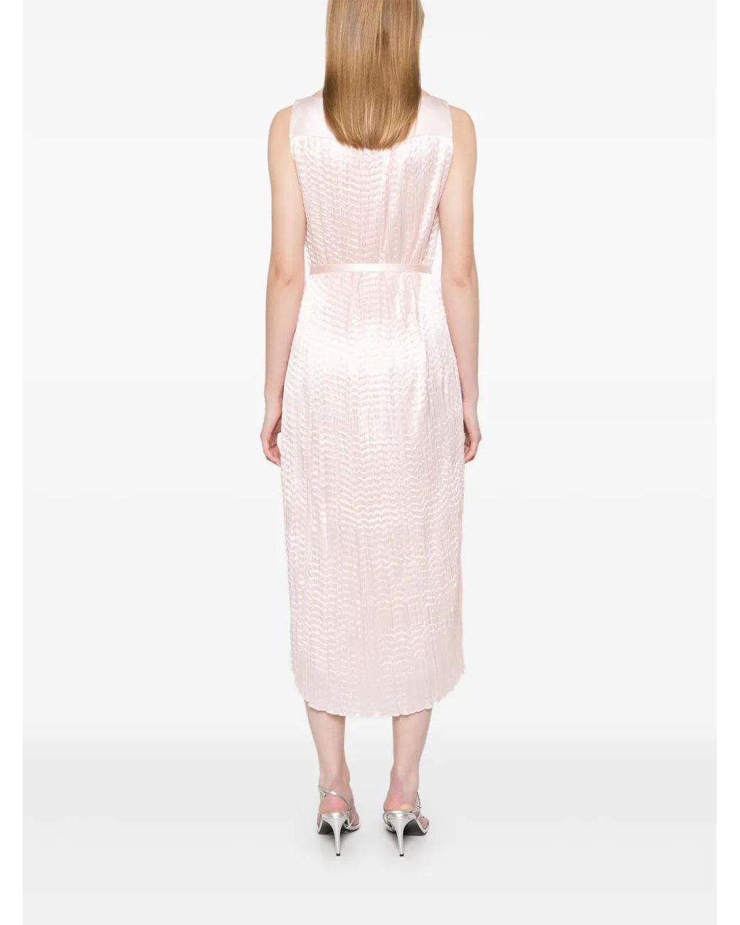 Boss Pink Davaria Midi Dress