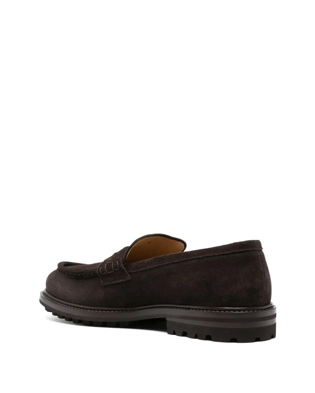 Henderson Black Suede Loafers for men