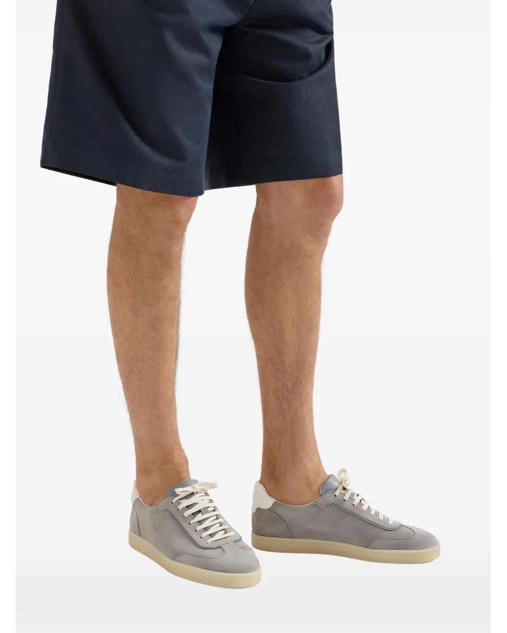 Brunello Cucinelli Gray Sneakers for men