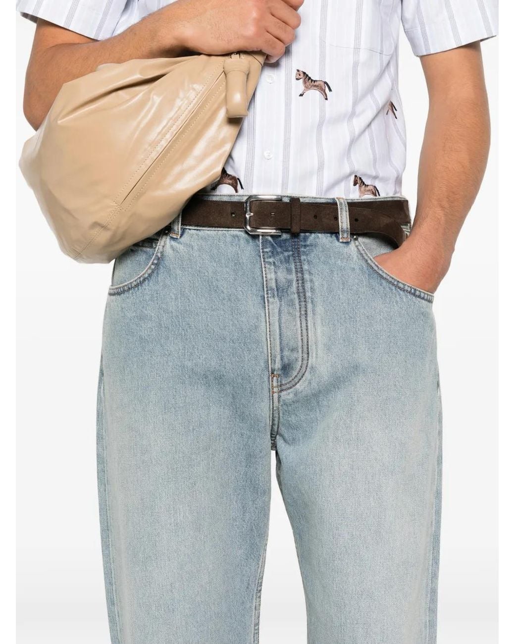 Loewe Blue Belt-Loops Jeans for men