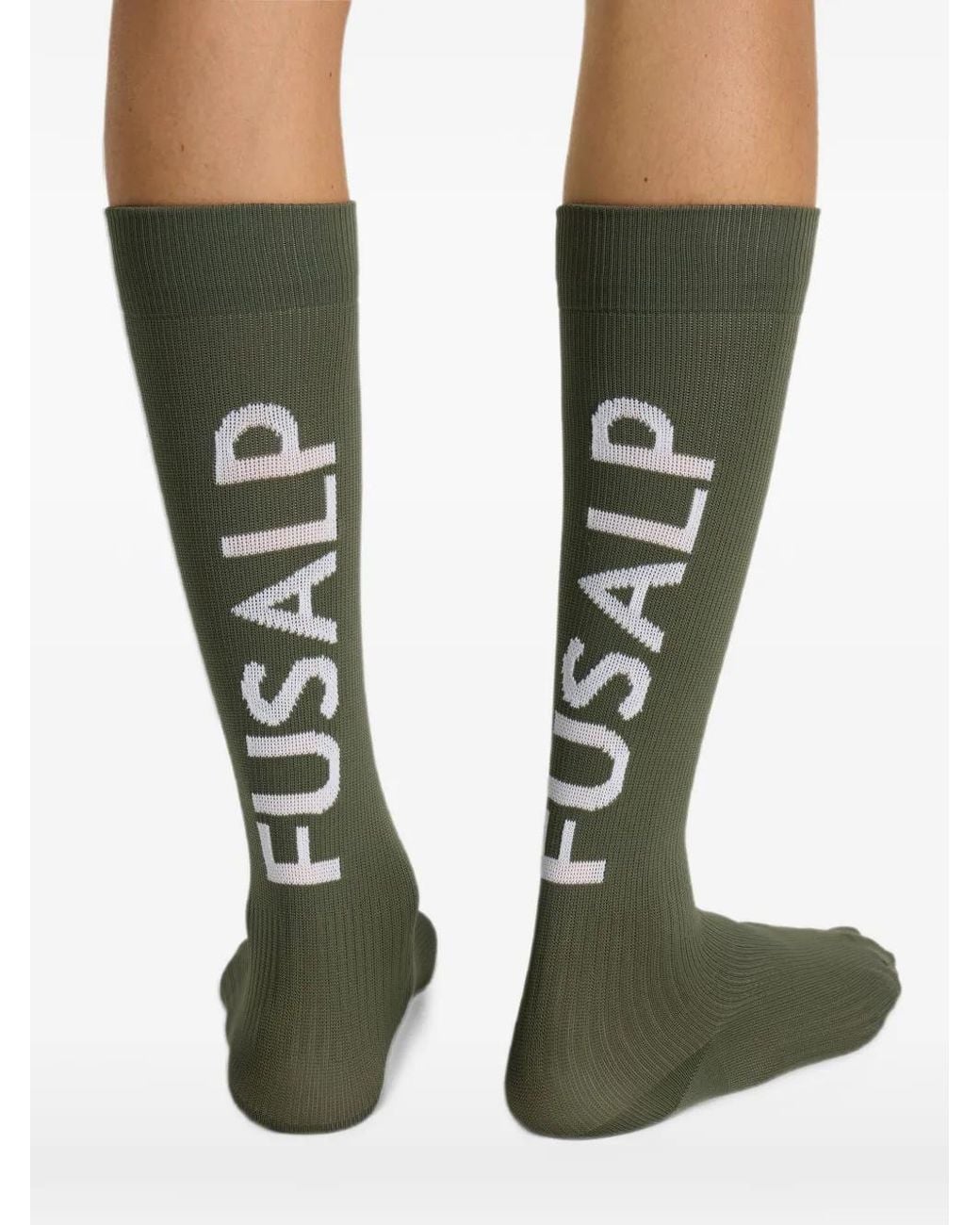 Fusalp Green Sock Pop Ski Socks