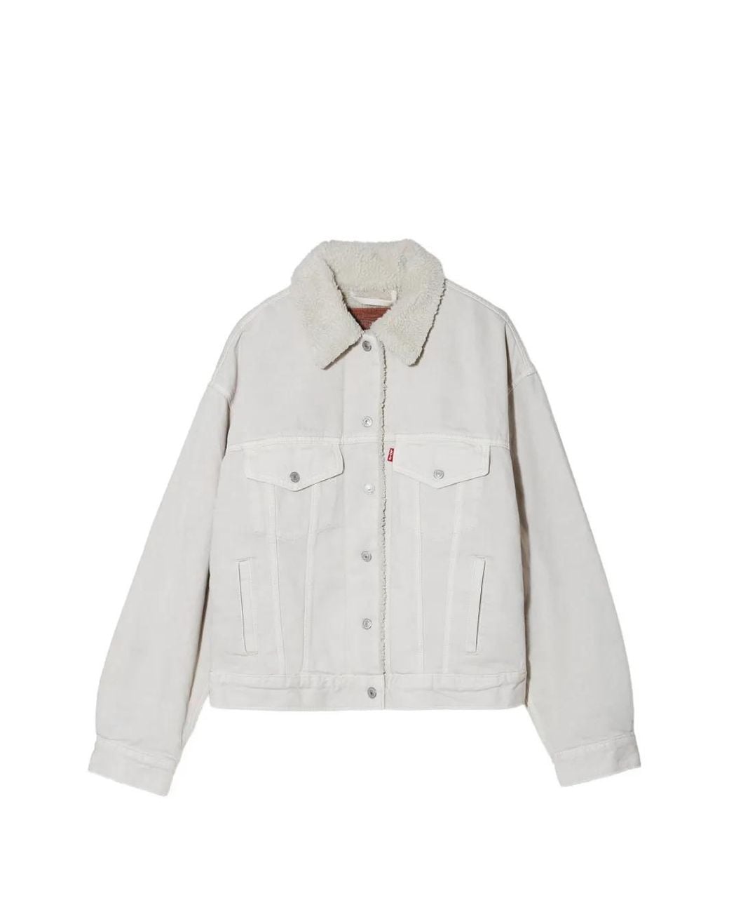 Levi's Denim Jack in het White
