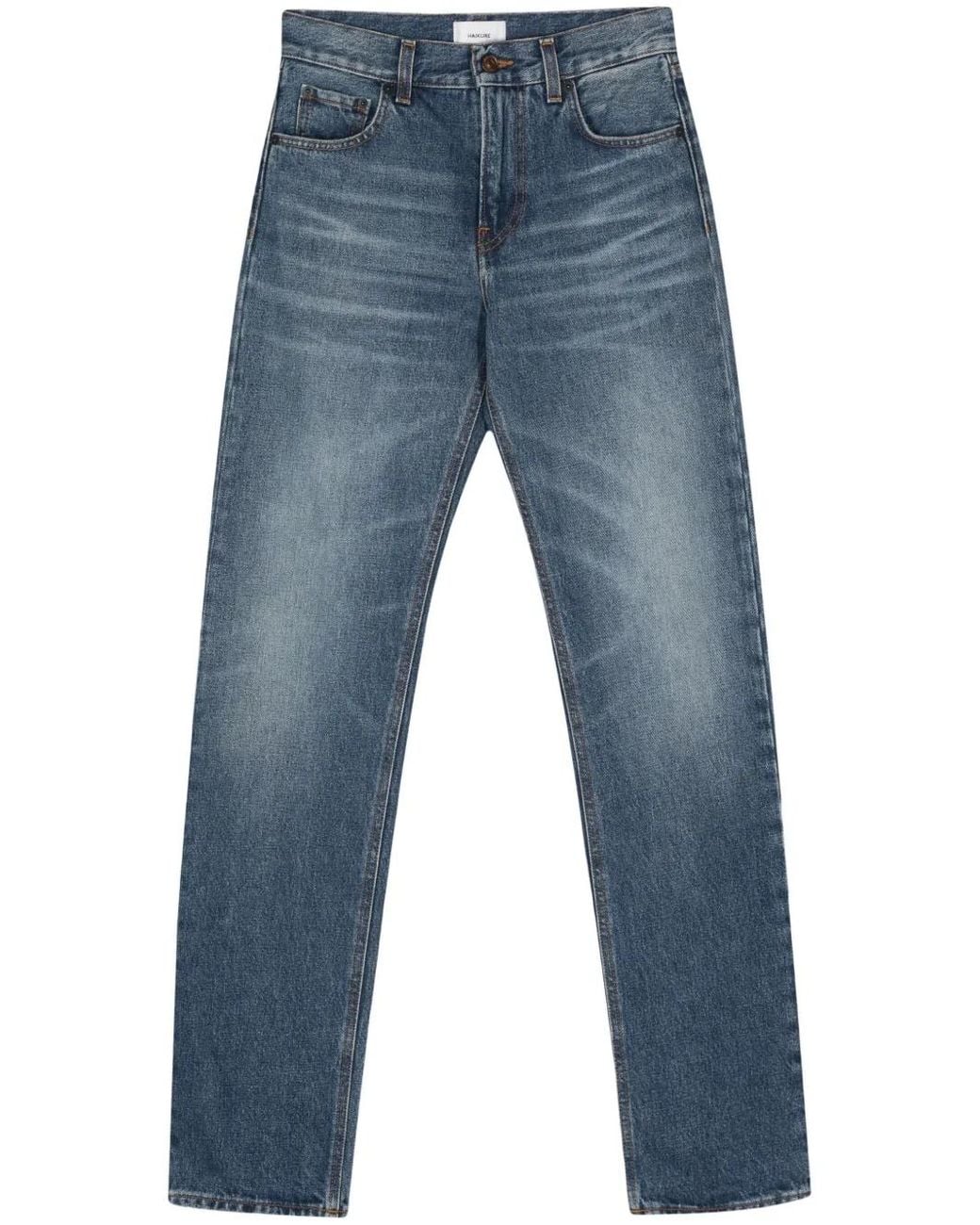 Haikure Blue Cleo Mid-Rise Slim Jeans