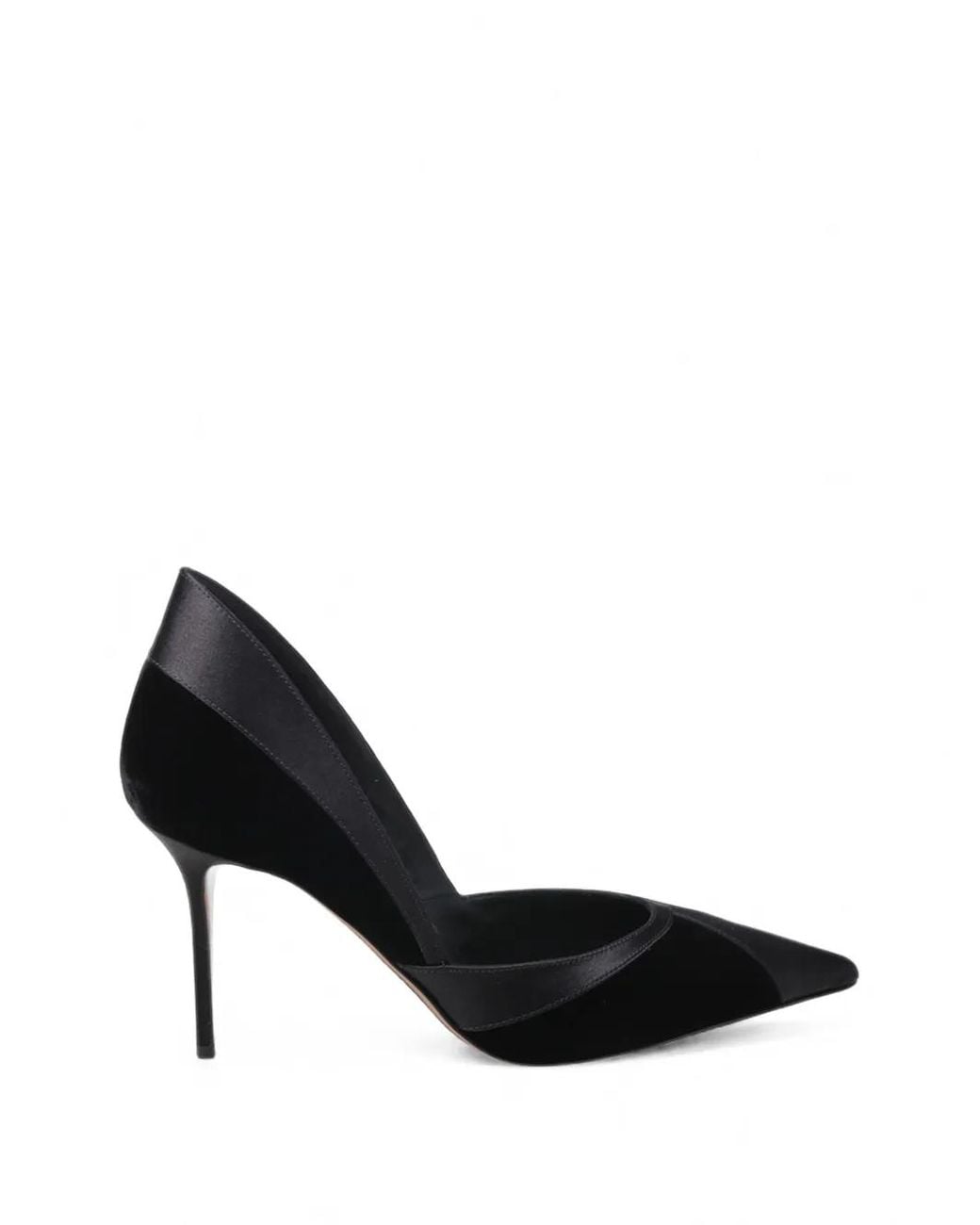 Aquazzura Black Pointed-Toe Pumps