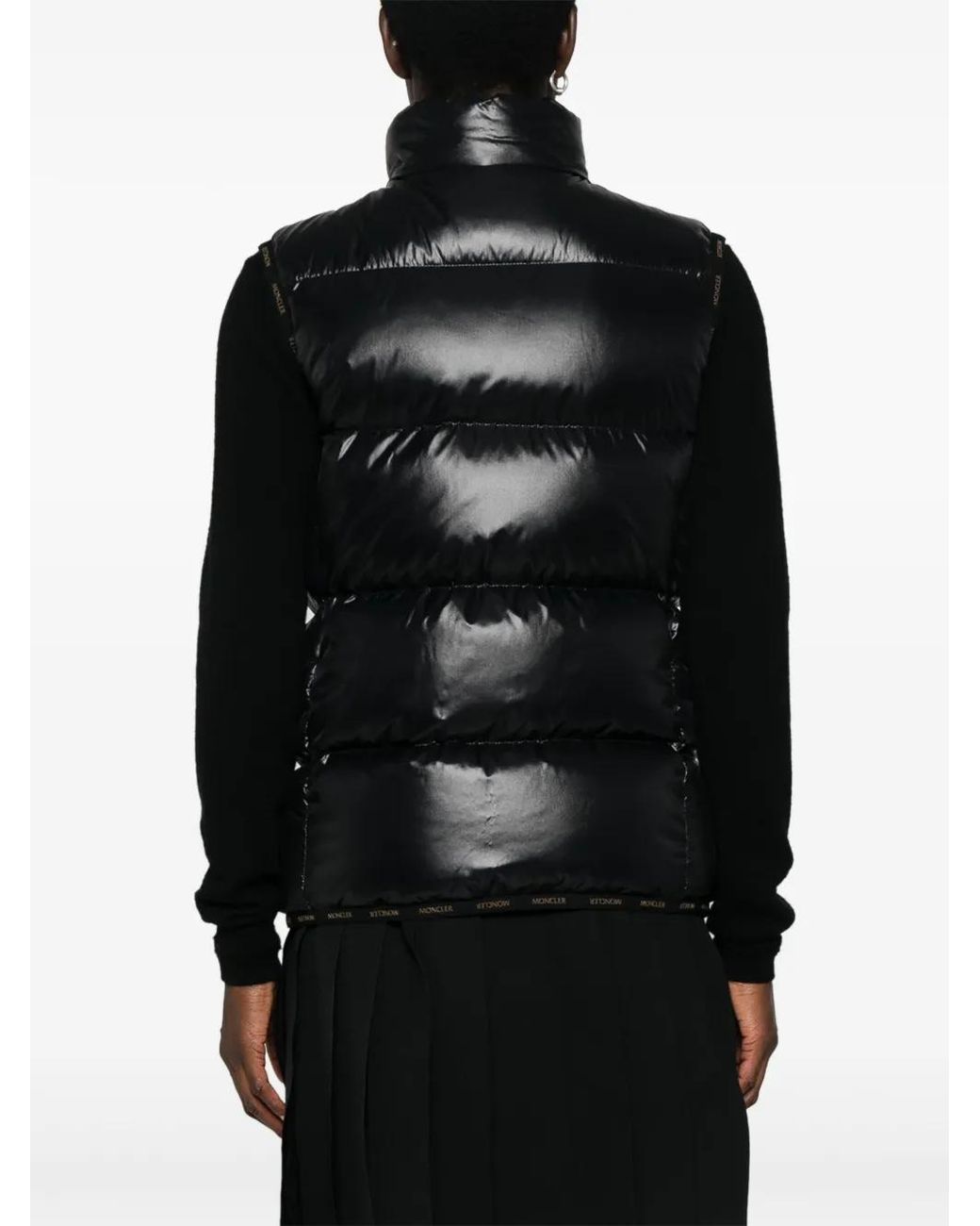 Moncler Black Coats & Jackets