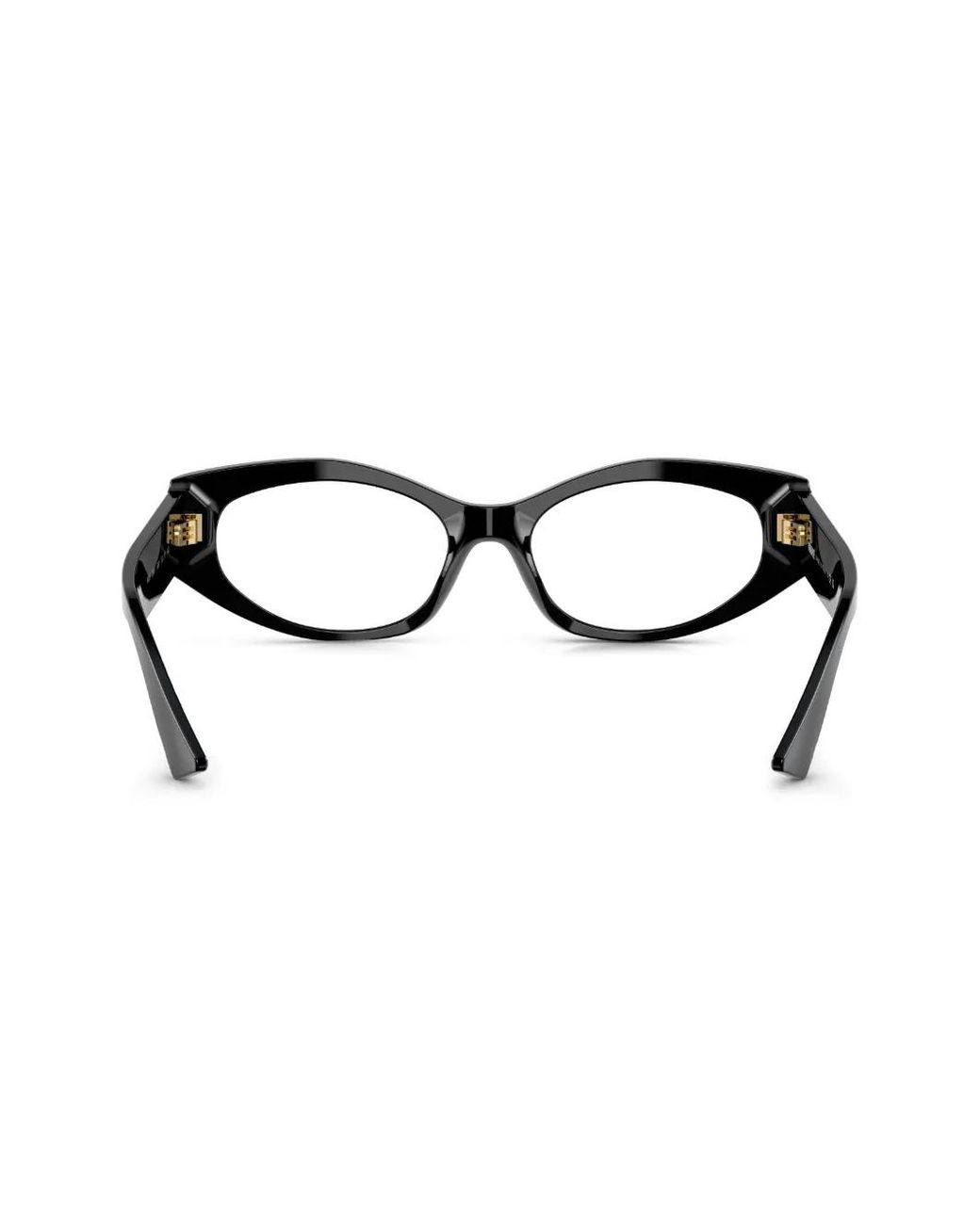 Versace Black Brille Mit Cat-Eye-Gestell
