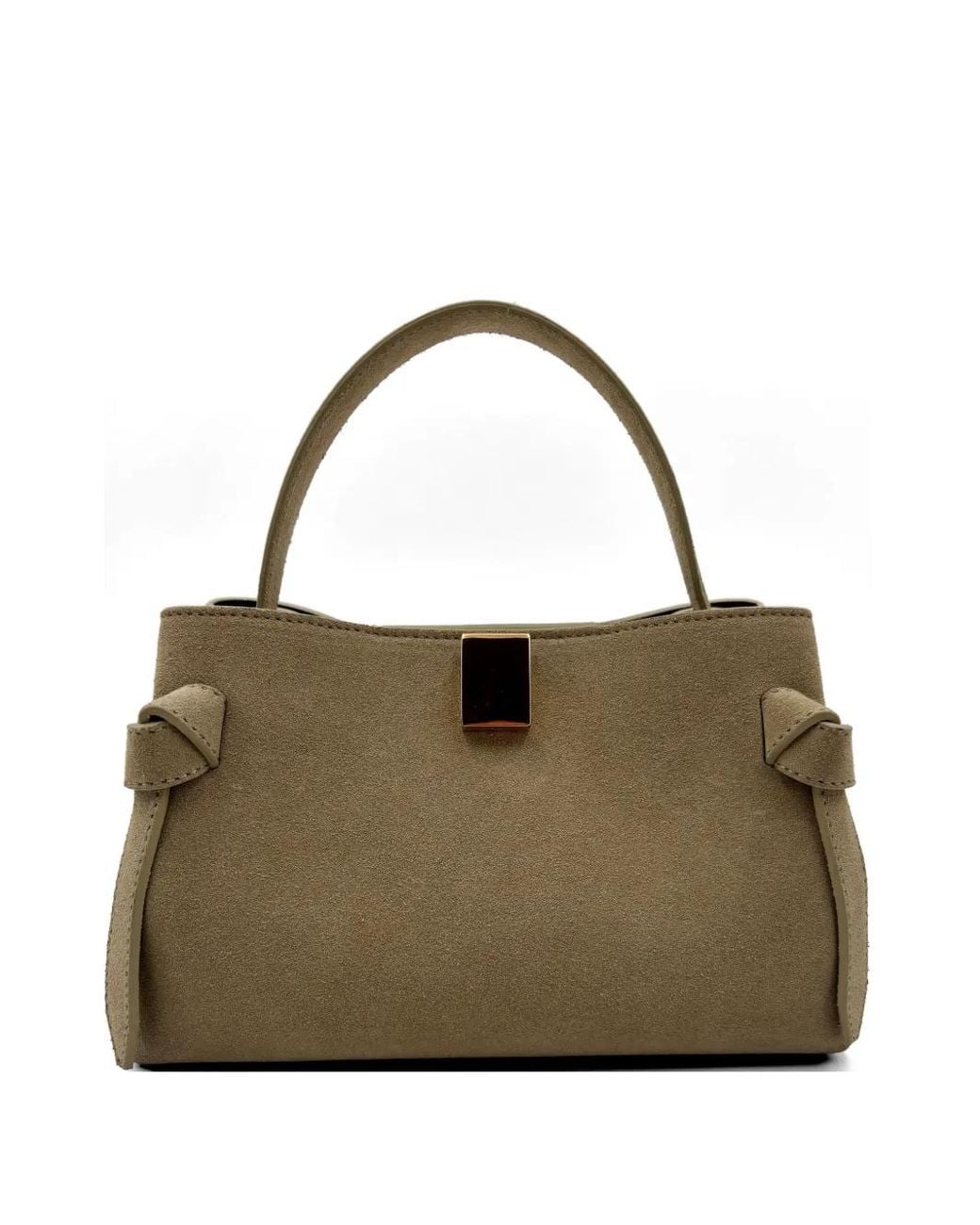 Yuzefi Metallic Gyoza Knotted Shoulder Bag