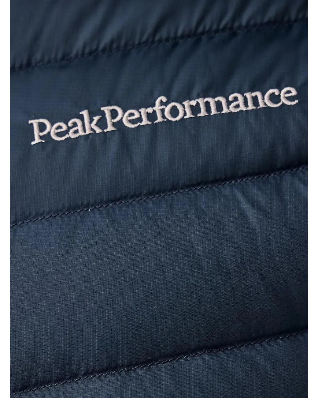 Peak Performance Blue Frost Hooded Quilted Jacket for men