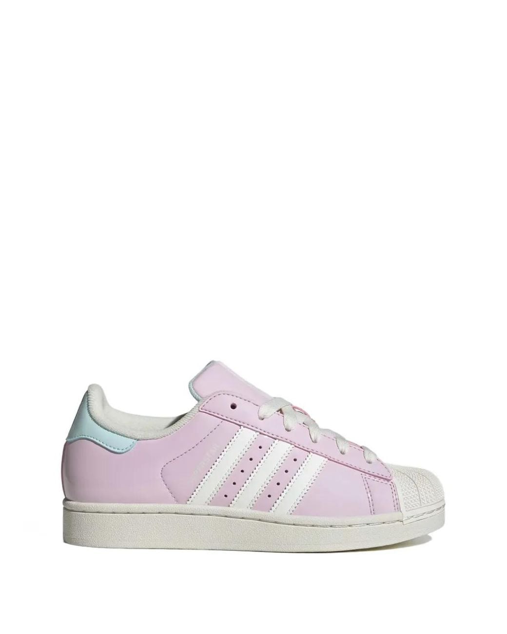 Adidas Pink Superstar Ii Lace-Up Sneakers