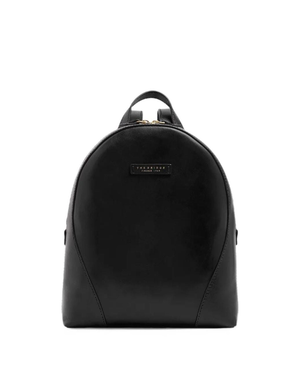The Bridge Leather Backpack in Black | Lyst