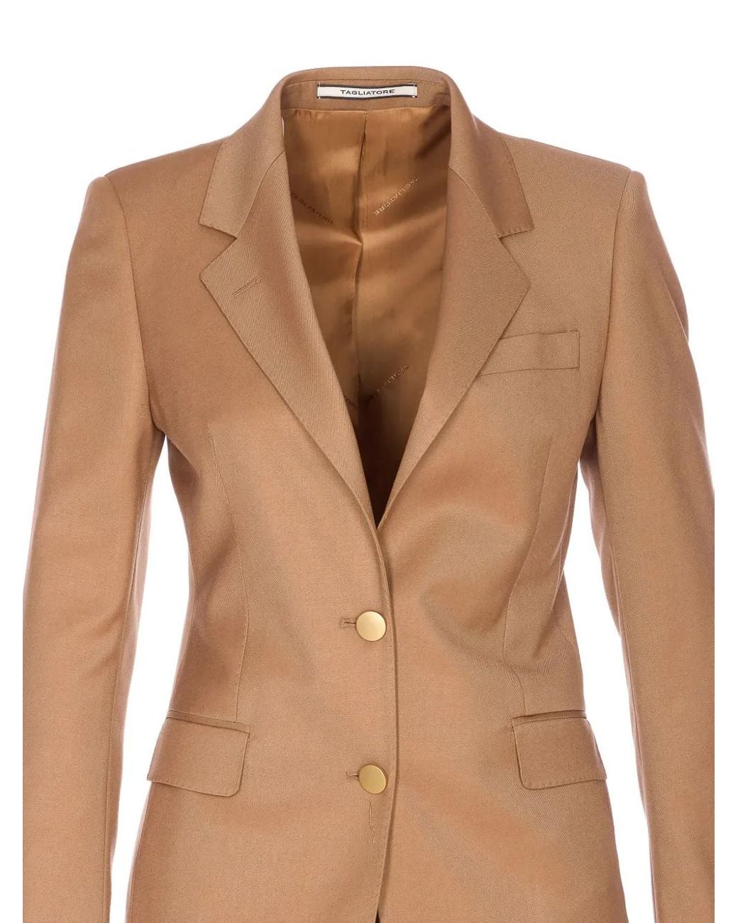 Traje T-Parigi Con Botones Frontales Tagliatore de color Natural
