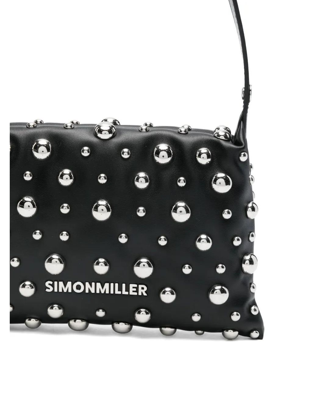 Simon Miller Studded Mini Puffin in Black | Lyst