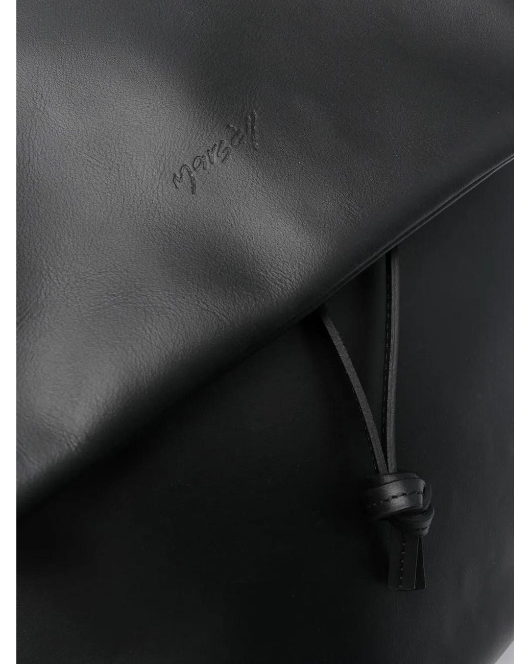 Marsèll Black Patta Rucksack Mit Kordelzug