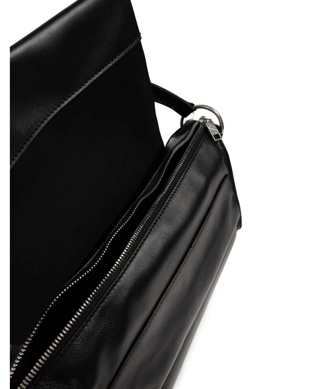 IRO Black Camera Loop Leather Shoulder Bag