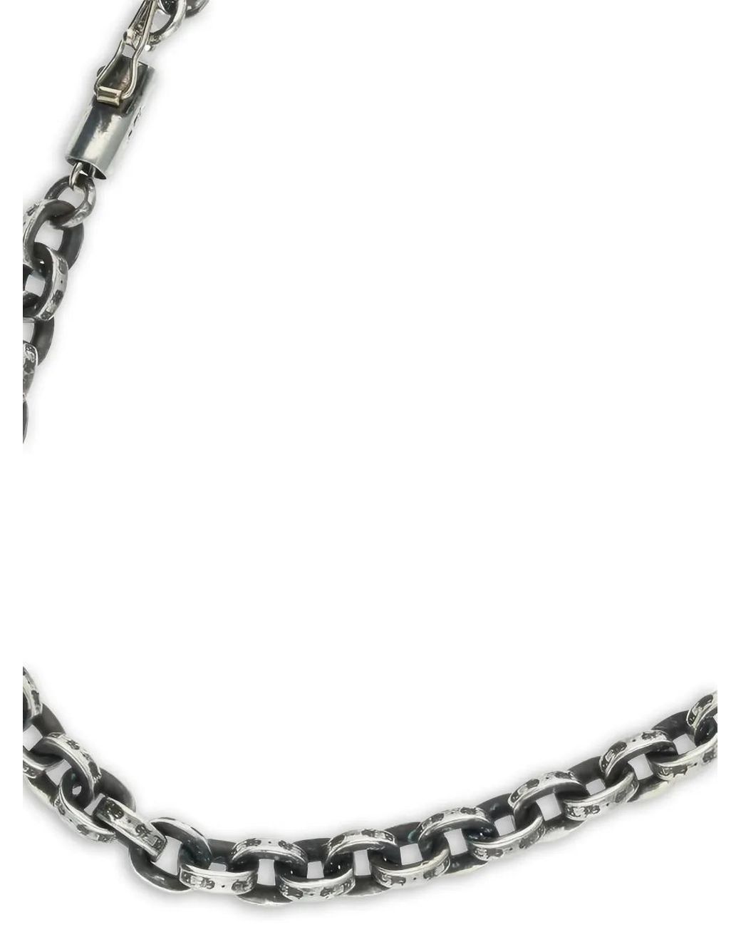 Chrome Hearts Metallic Paper Chain Necklace for men