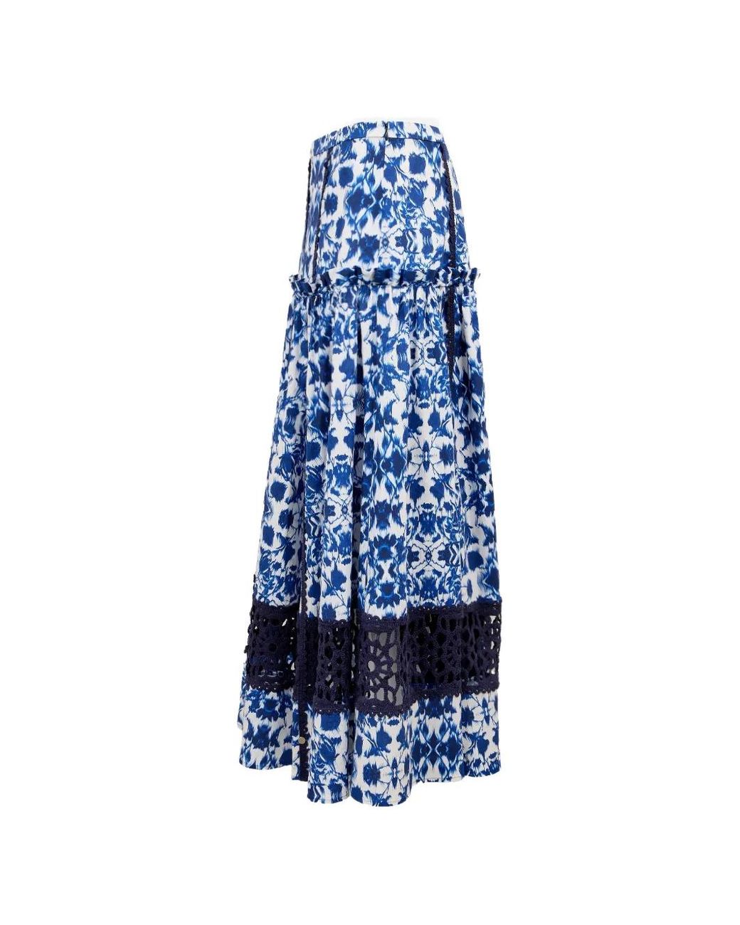 Clea Blue Armina Maxi Skirt