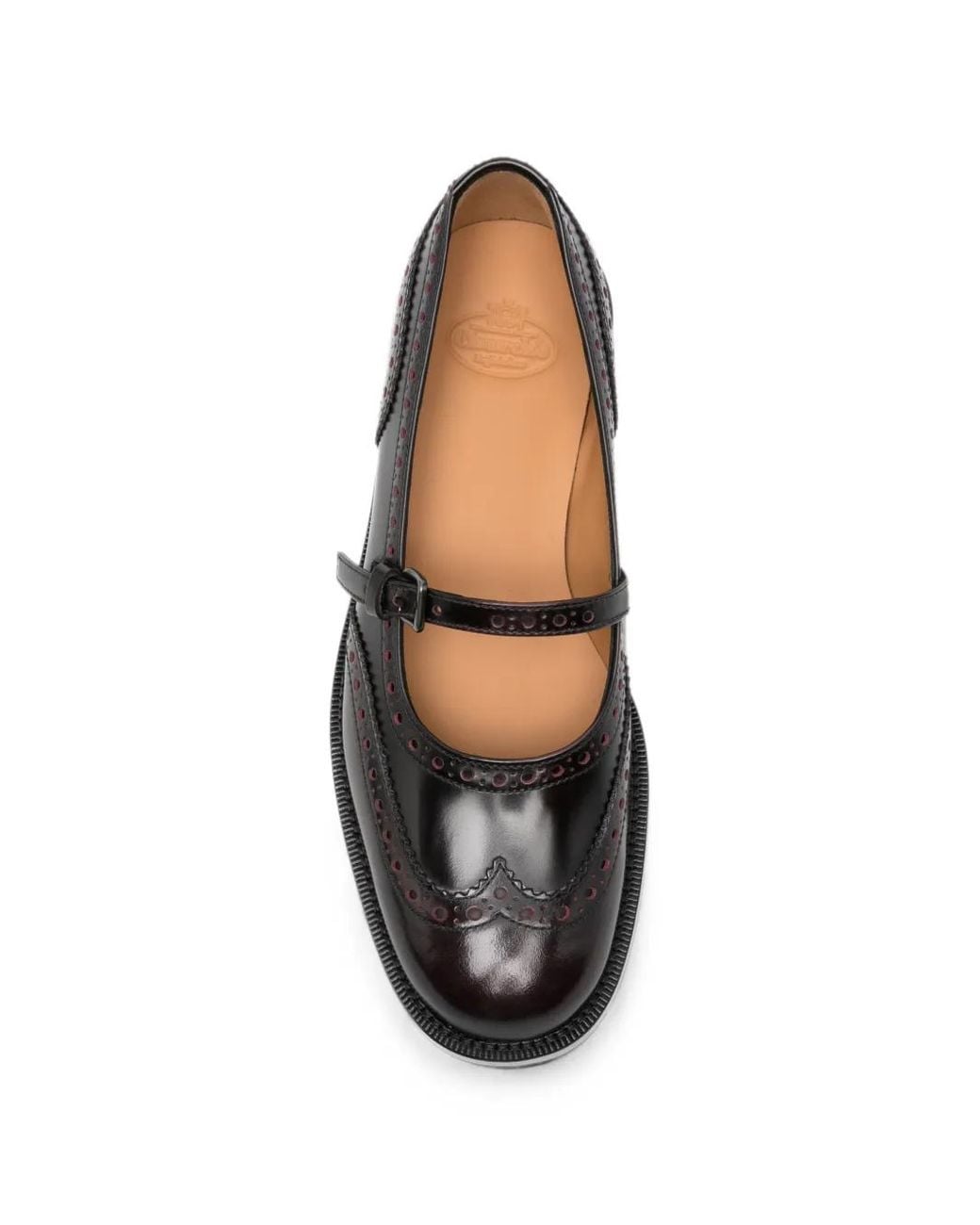 Church's Black Sheila Leather Ballets