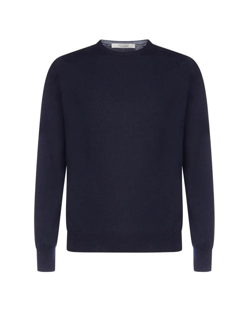 D4.0 Pullover Mit Rundhalsausschnitt in Blue für Herren