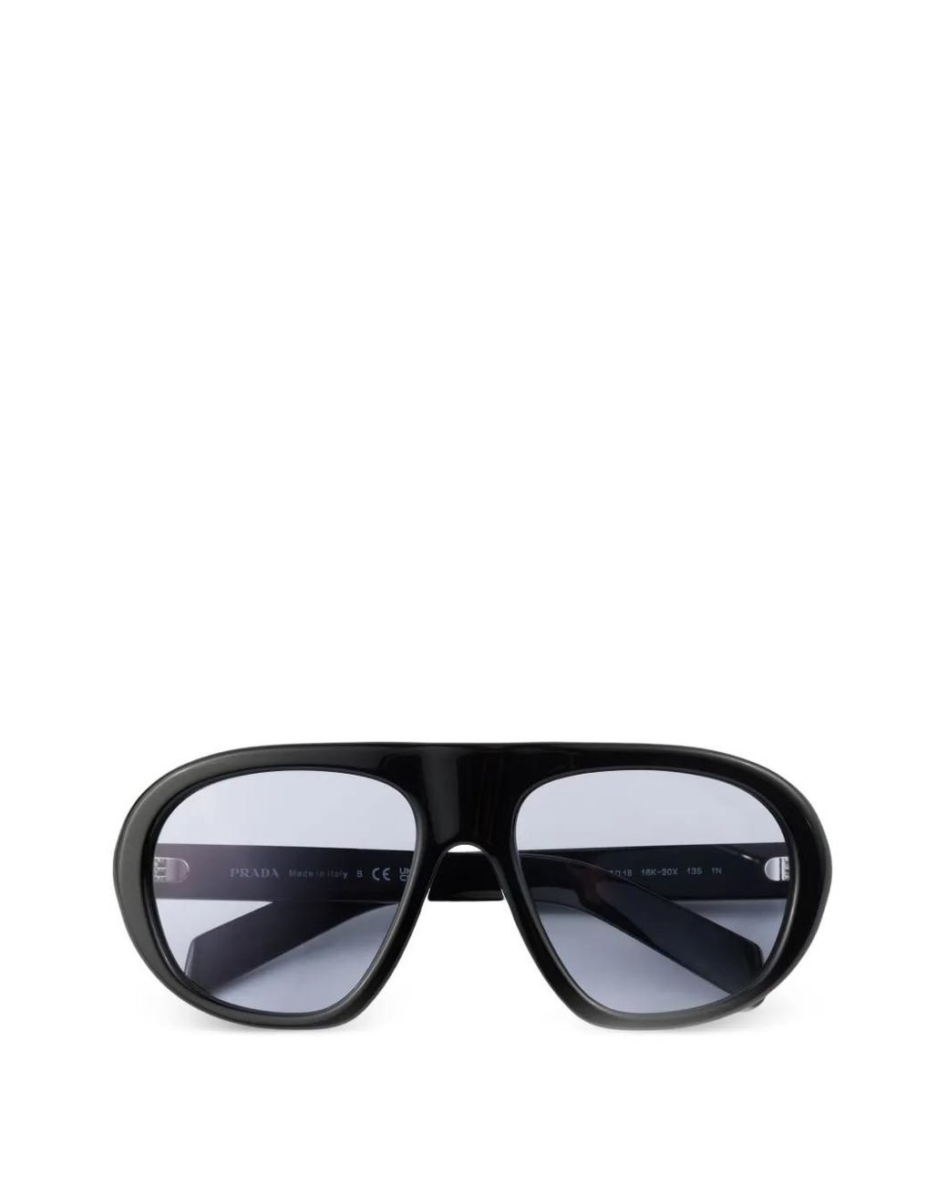 Prada Black Eyewear Collection Sunglasses